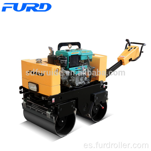 FURD 800Kg compactador de doble tambor para compactación del suelo (FYL-800CS)